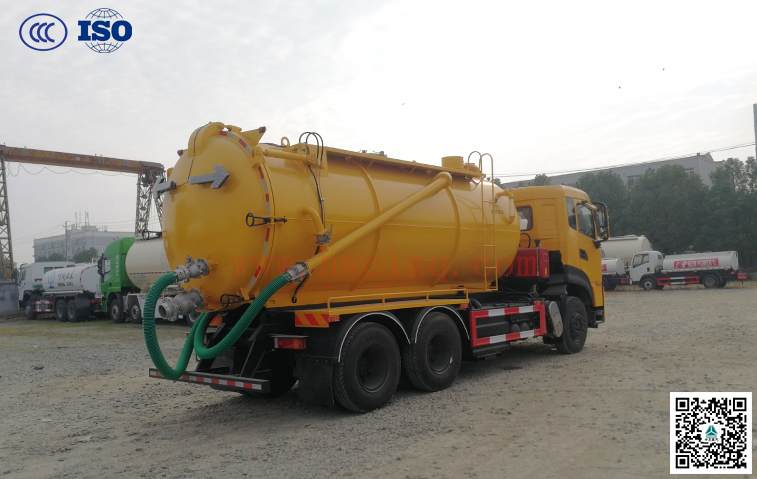 東風天龍16方吸污車