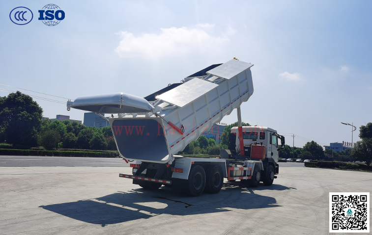 重汽汕德卡25方污泥自卸車
